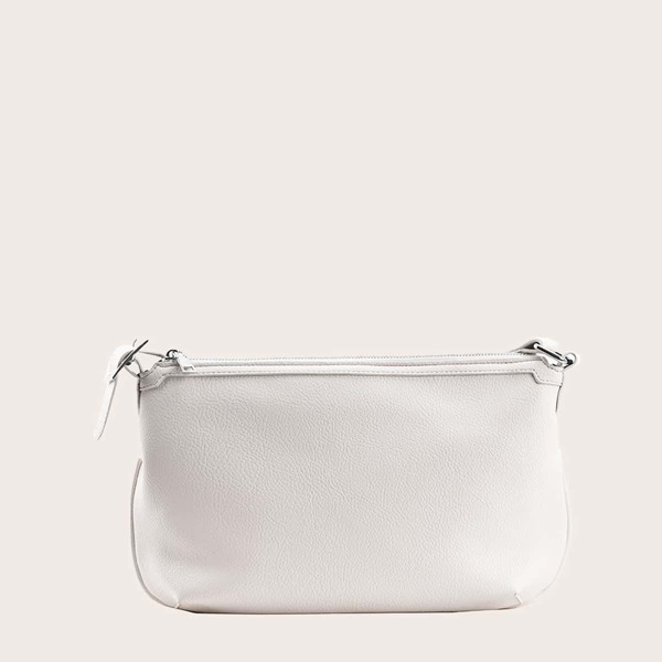 

Minimalist Shoulder Bag, White