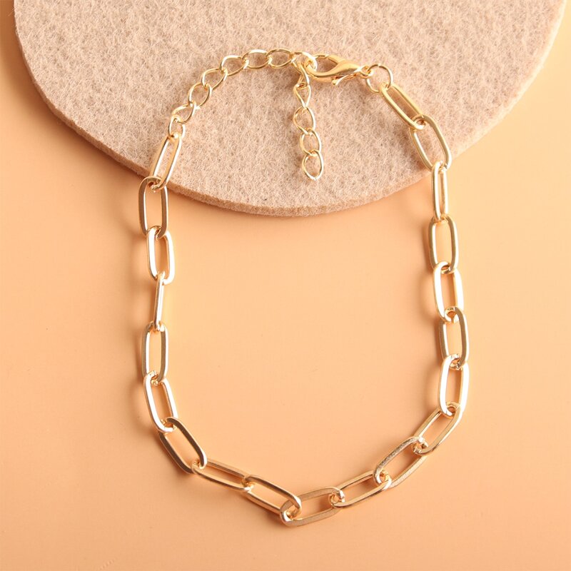 

Minimalist Chain Bracelet, Gold