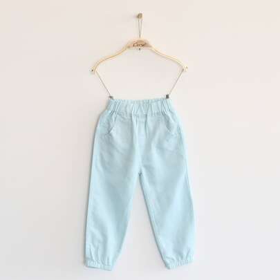 Boys Pocket Side Tapered Trousers