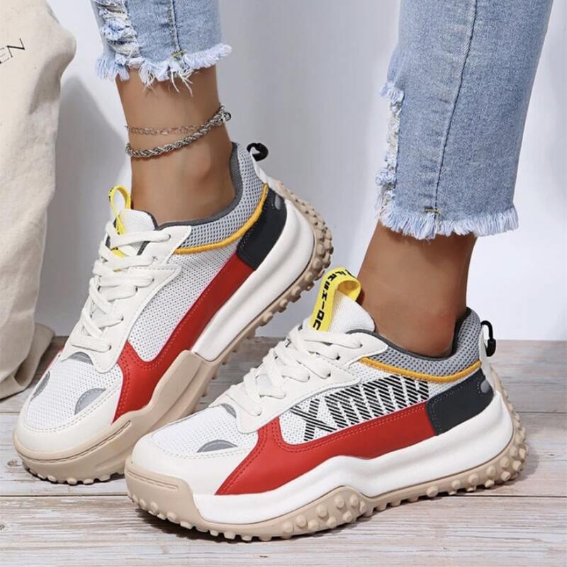 

Letter Graphic Sneakers, Multicolor