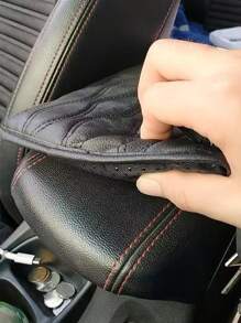 汽車中控台扶手墊 - 黑色 - 查看 2