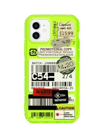 標籤圖案手機外殼