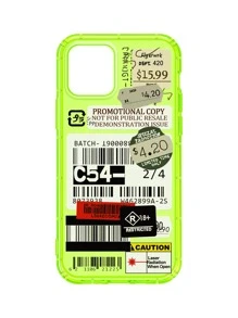 라벨 패턴 폰케이스 - 멀티컬러 - 보기 2