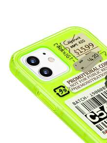 라벨 패턴 폰케이스 - 멀티컬러 - 보기 4