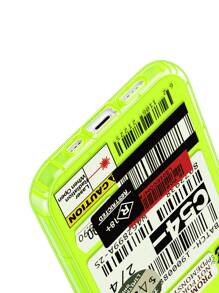 라벨 패턴 폰케이스 - 멀티컬러 - 보기 5