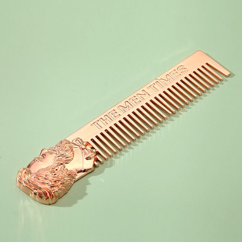 

1pc Hair Comb, Gold