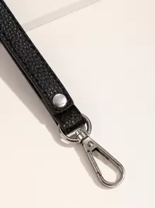 Minimalist Bag Strap Bag Accessories DIY Accessories Adjustable Replacement Shoulder Strap Stylish Durable,Handbag Strap - Black - View 3