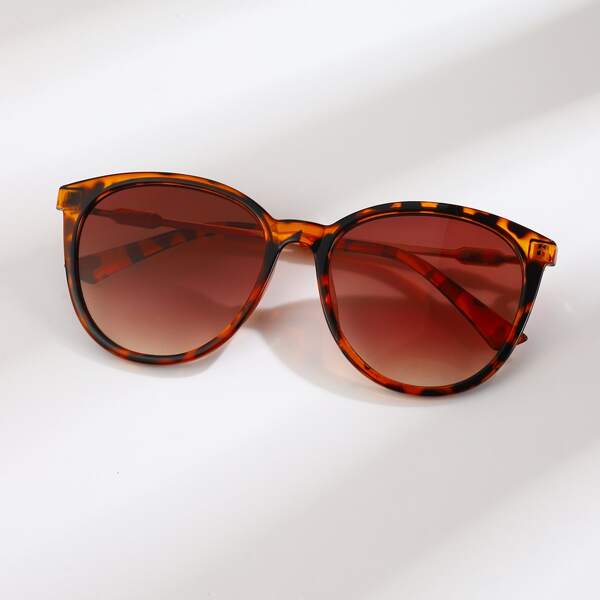 

Tortoiseshell Frame Sunglasses, Multicolor