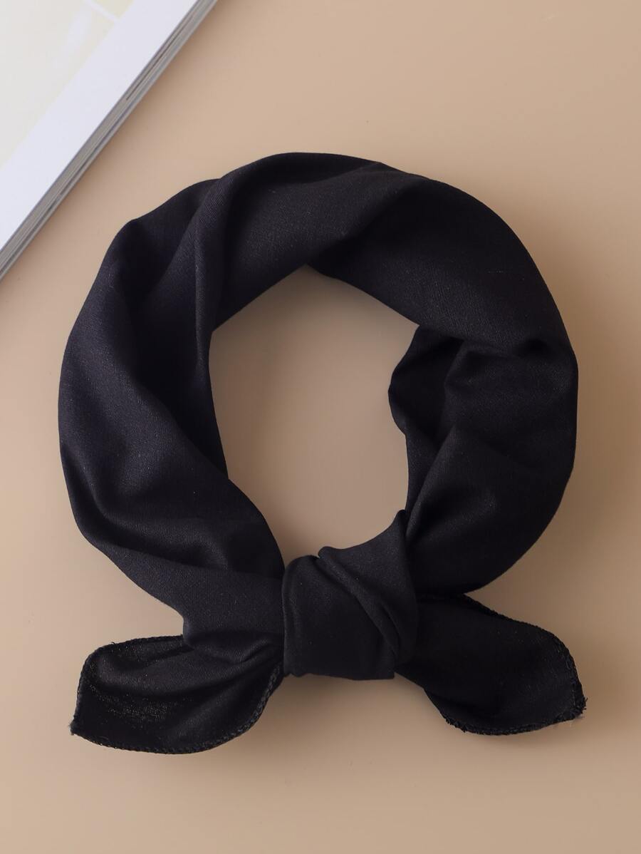 1 pieza de unicolor, pañuelo versátil para deporte al aire libre, nudo de corbata para la cabeza