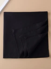 1 pieza de unicolor, pañuelo versátil para deporte al aire libre, nudo de corbata para la cabeza