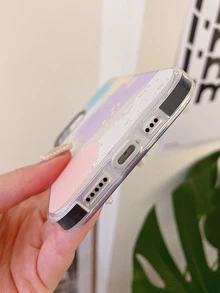 Oil Paint Clear Phone Case - Multicolor - View 4