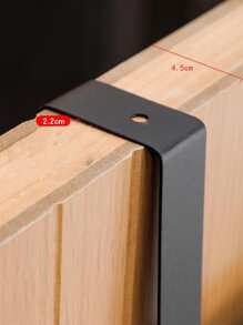 Móc treo tường đồ họa khẩu hiệu 1pc - màu đen - Xem 4