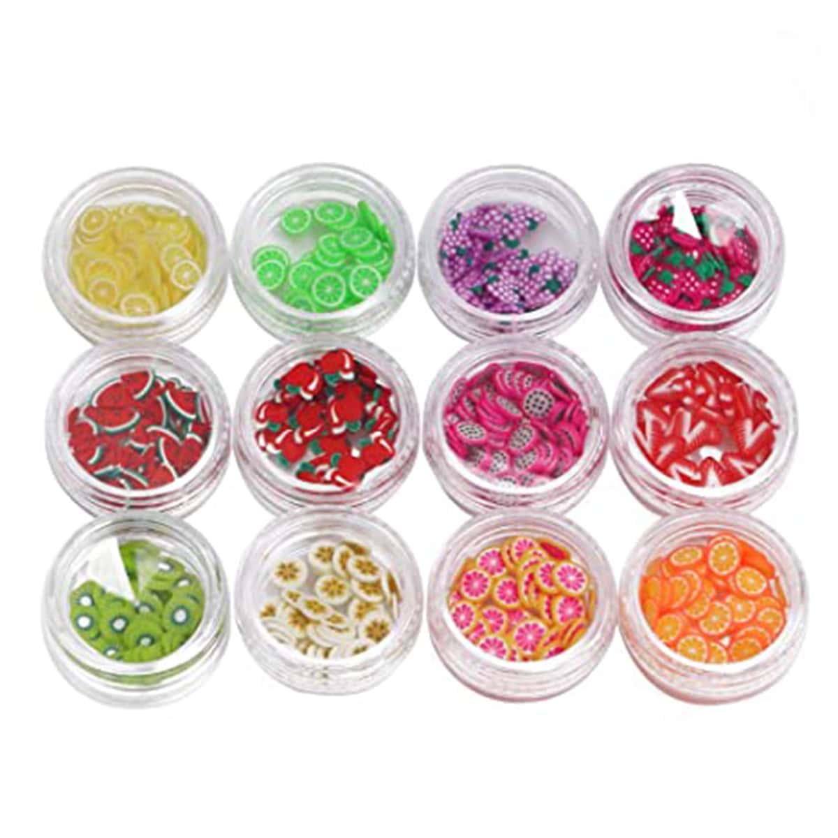 

12boxes Fruit Nail Art Sticker, Red