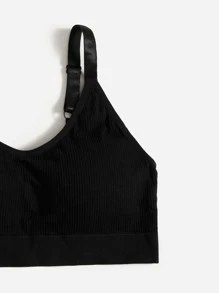 Yoga Basic Áo lót thể thao Nữ Lộ Lưng Gân đan màu trơn - Nhiều màu - Xem 3