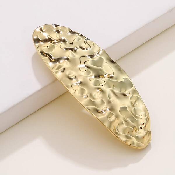 

Geometric Hair Clip, Gold