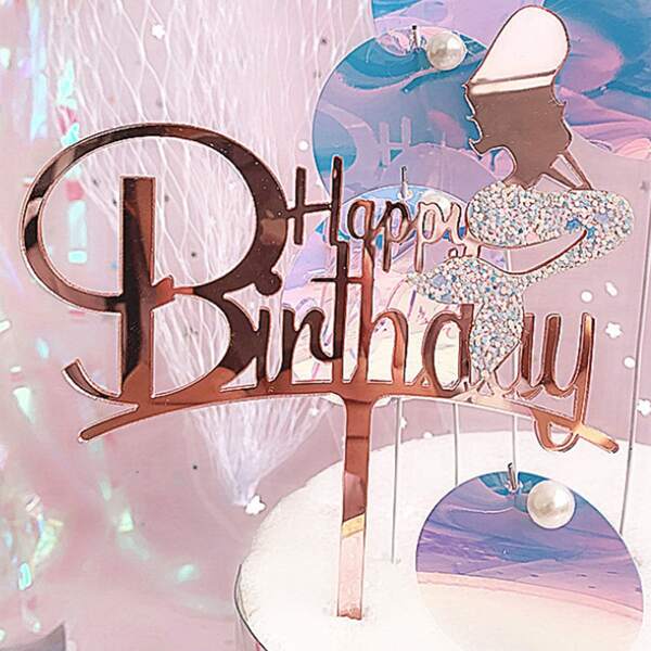 

1pc Random Mermaid Cake Topper, Multicolor