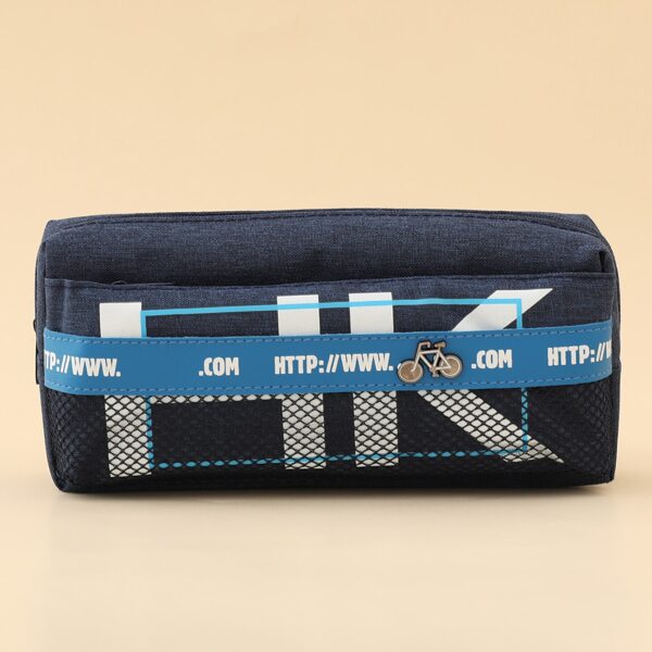 

Letter Graphic Pencil Case, Multicolor