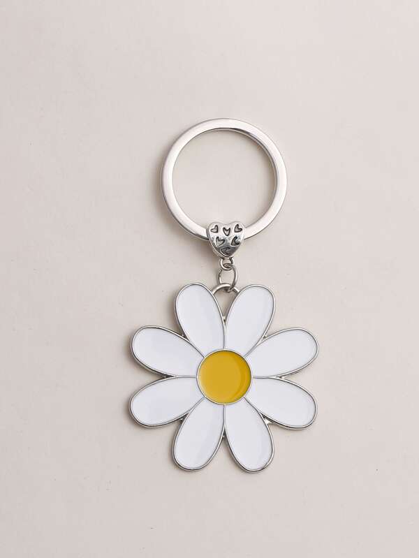1 Stück Blumen Schlüsselanhänger als Geschenk, für Geldbörsen, Schultaschen, Rucksäcke und Aktentaschen, Auto Zubehör Taschenbehang