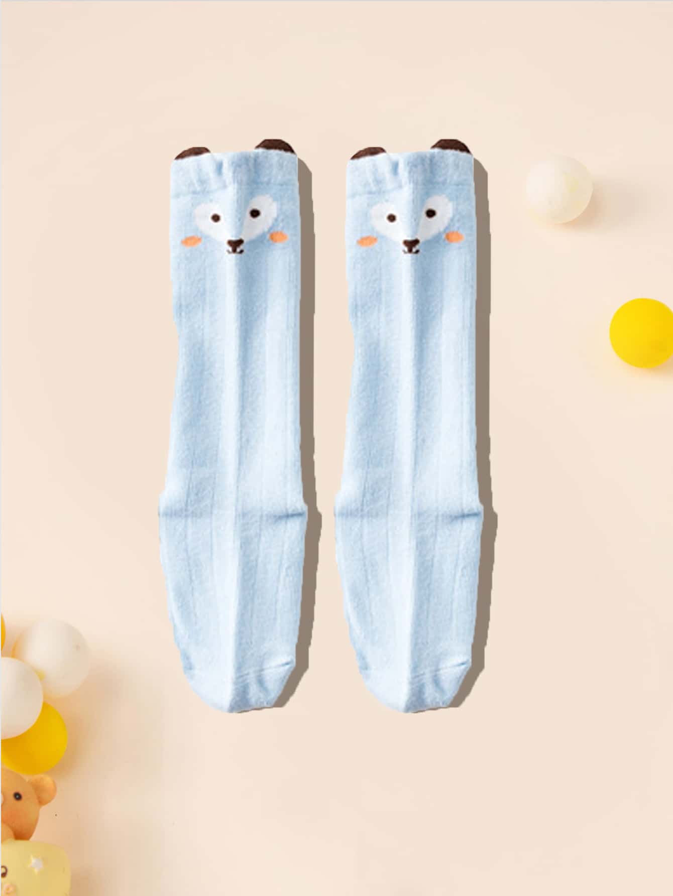 Bebe Chaussettes Montantes Imprime Dessin Anime Mode En Ligne Shein France