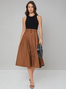 SHEIN Racer Back Sweater Vest