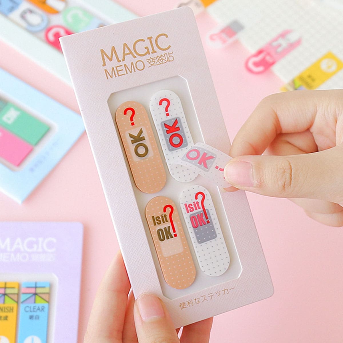 

1pc Cartoon Graphic Random Index Sticker, Multicolor