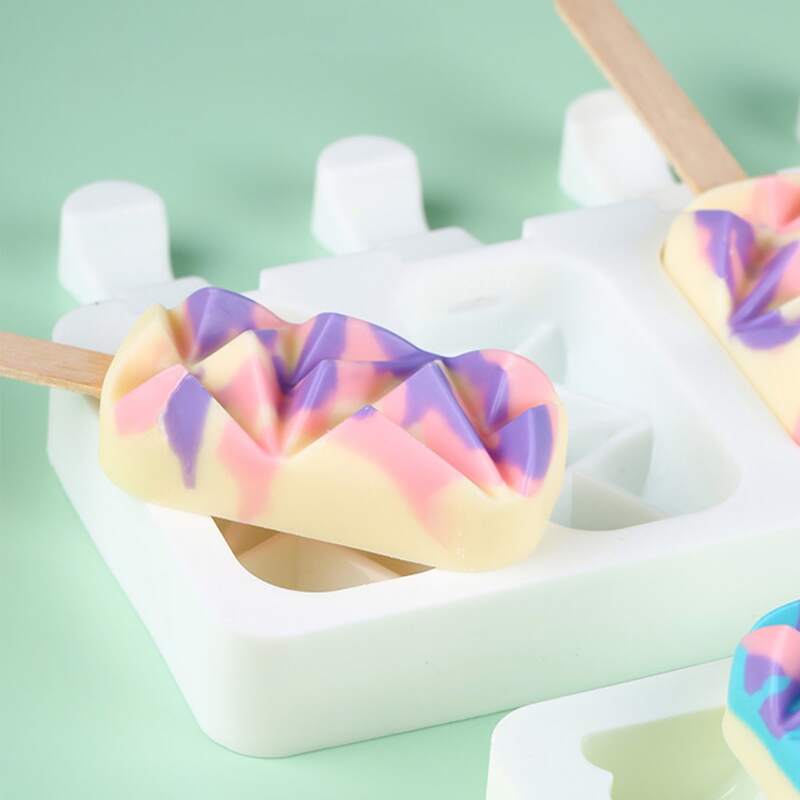 

1pc DIY Ice Cream Mold, White