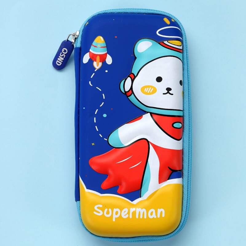 

Cartoon Graphic Pencil Bag, Multicolor