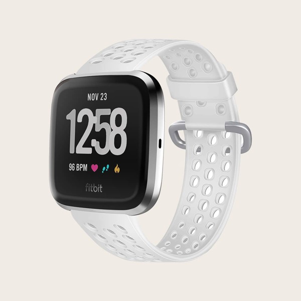 

Силиконовый ремешок для часов Fitbit Versa, Белый
