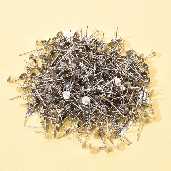

1pack Stainless Steel DIY Jewelry Accessories, Silver