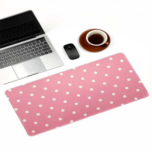 

Polka Dot Mouse Pad, Pink