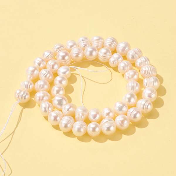 

46pcs Pearl DIY Jewelry Accessory, White