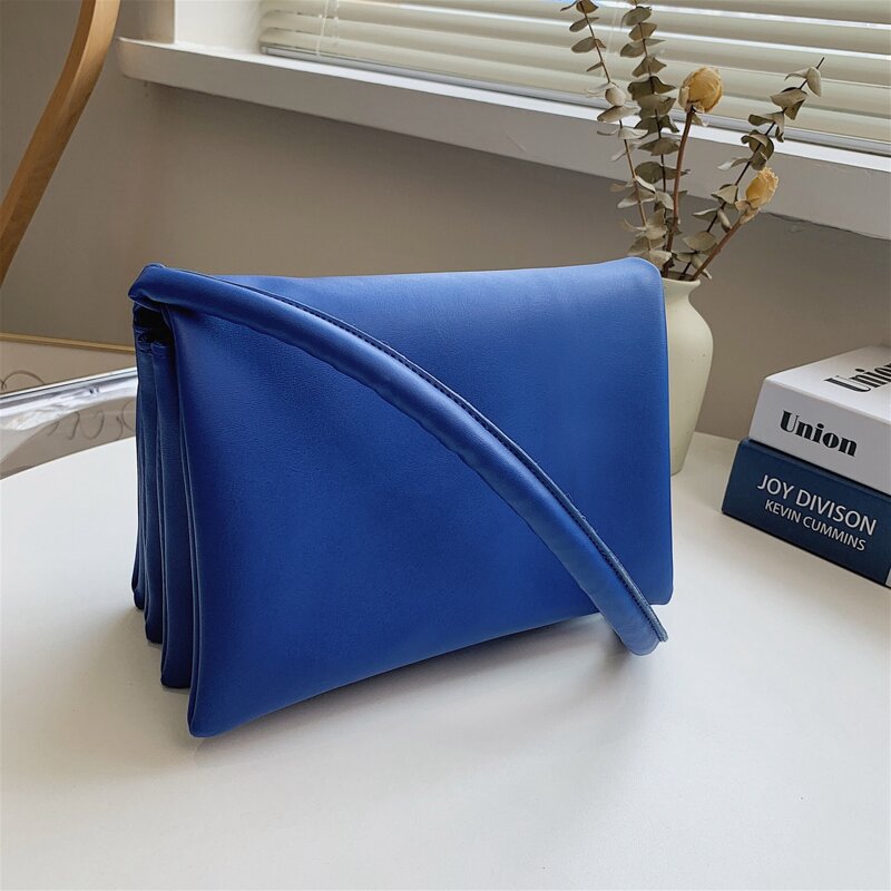 

Minimalist Shoulder Bag, Blue