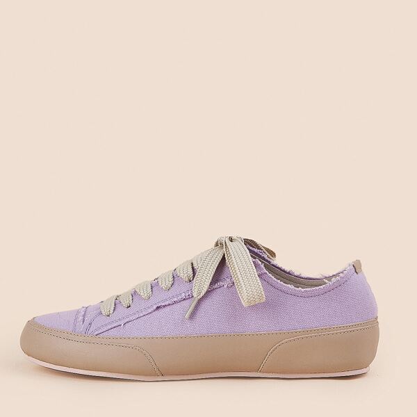

Minimalist Lace Up Front Casual Shoes, Mauve purple