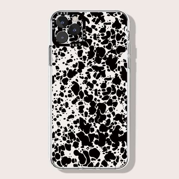 

Ink Pattern Phone Case, Black