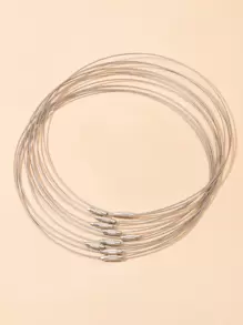 10pcs DIY Jewelry Accessory - Silver - View 1
