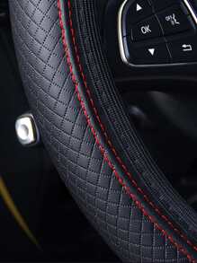 Vỏ vô lăng tối giản - Đỏ - Xem 4