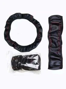 Vỏ vô lăng tối giản - Đỏ - Xem 6