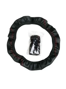 Vỏ vô lăng tối giản - Đỏ - Xem 7