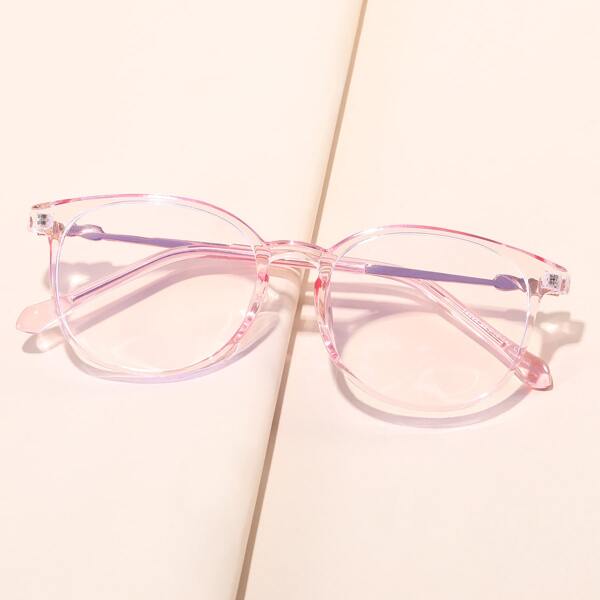

Geometric Frame Anti-Blue Light Eyeglasses
