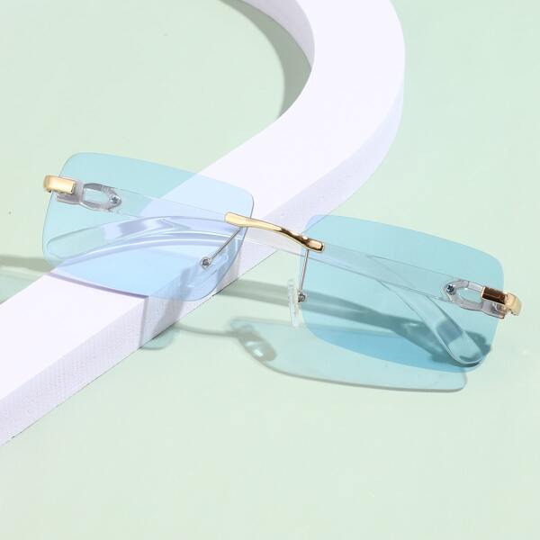 

Square Rimless Sunglasses