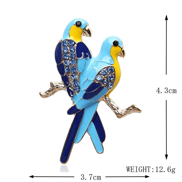 

Animal Design Brooch, Multicolor