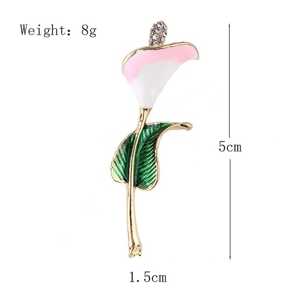 

Rhinestone Flower Brooch, Multicolor