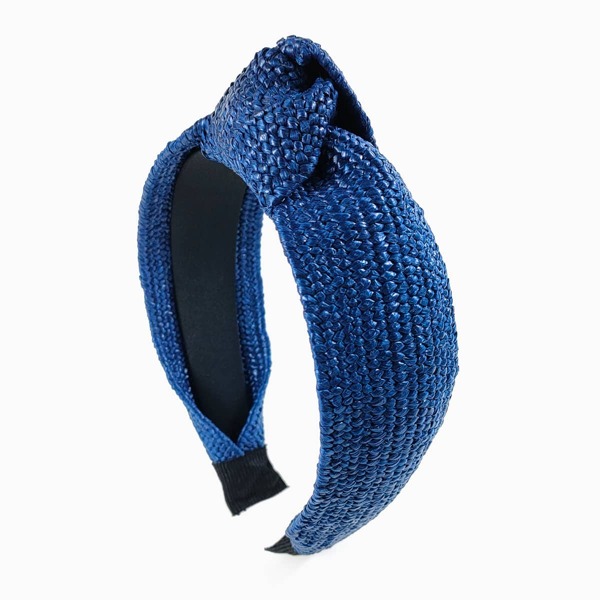 

Knot Hair Hoop, Blue