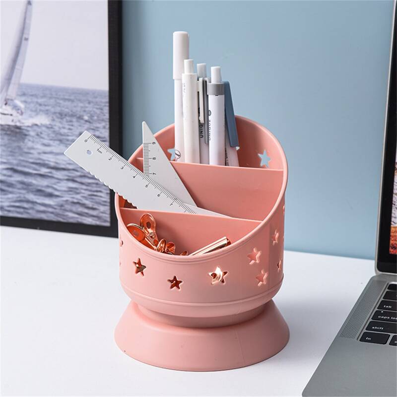 

1pc Hollow Star Random Color Pen Holder, Multicolor