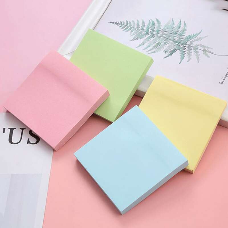 

1pc Random Color Sticky Note, Multicolor