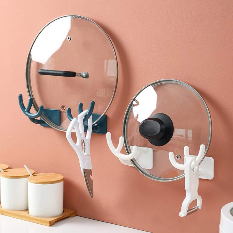 

2pcs Random Pot Lid Storage Rack, Multicolor