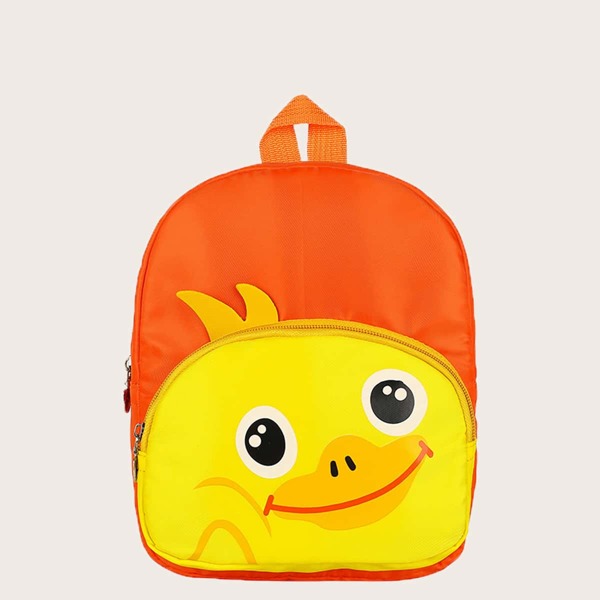 

Kids Cartoon Graphic Backpack, Orange