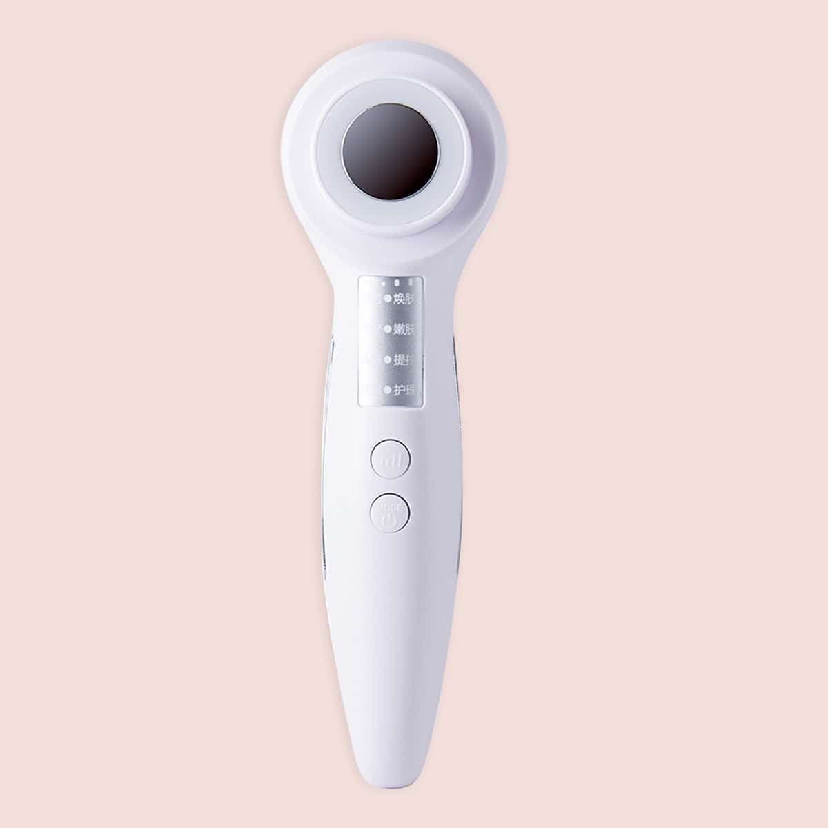 

1pc Facial Beauty Import Instrument With Charging Cable, White
