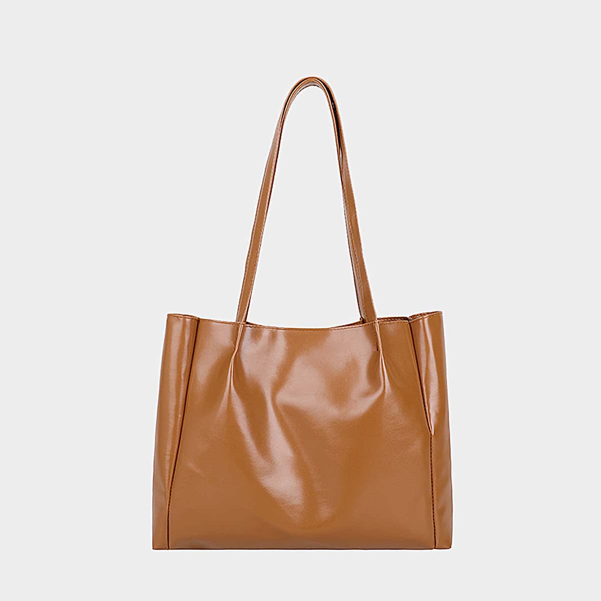 

Minimalist Tote Bag, Brown