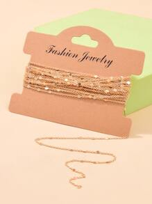 5M Metal Chain - Yellow Gold - View 2